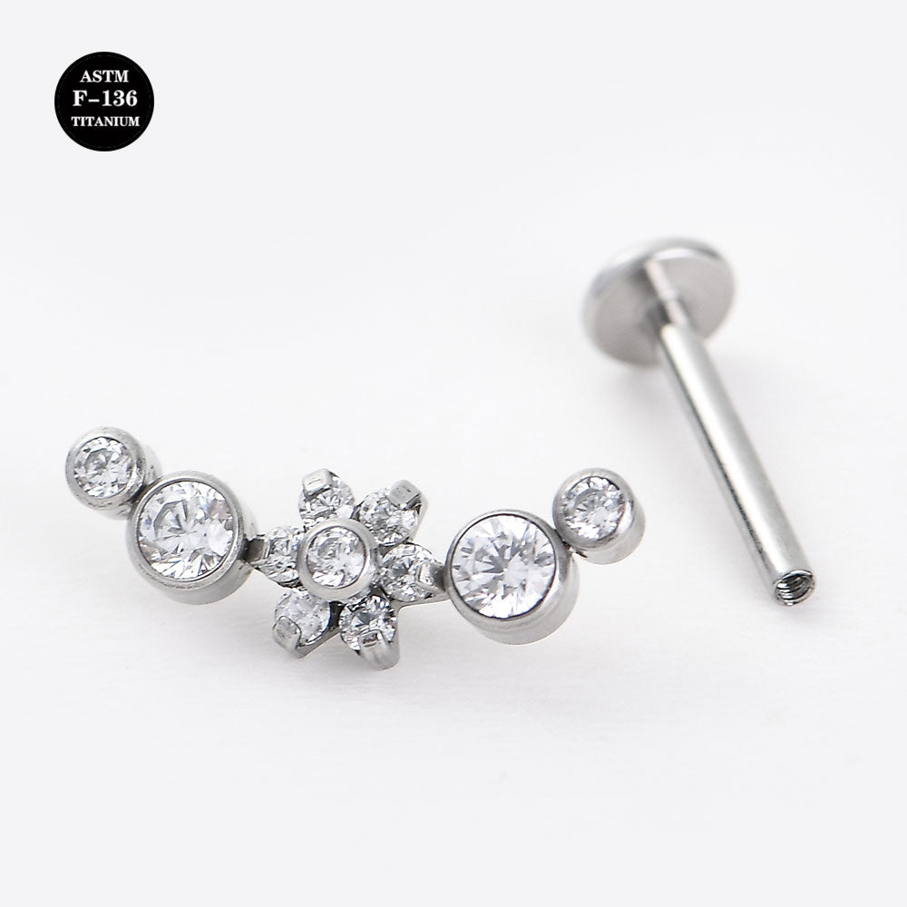 16G Implant Grade Titanium ASTM F136 Labret