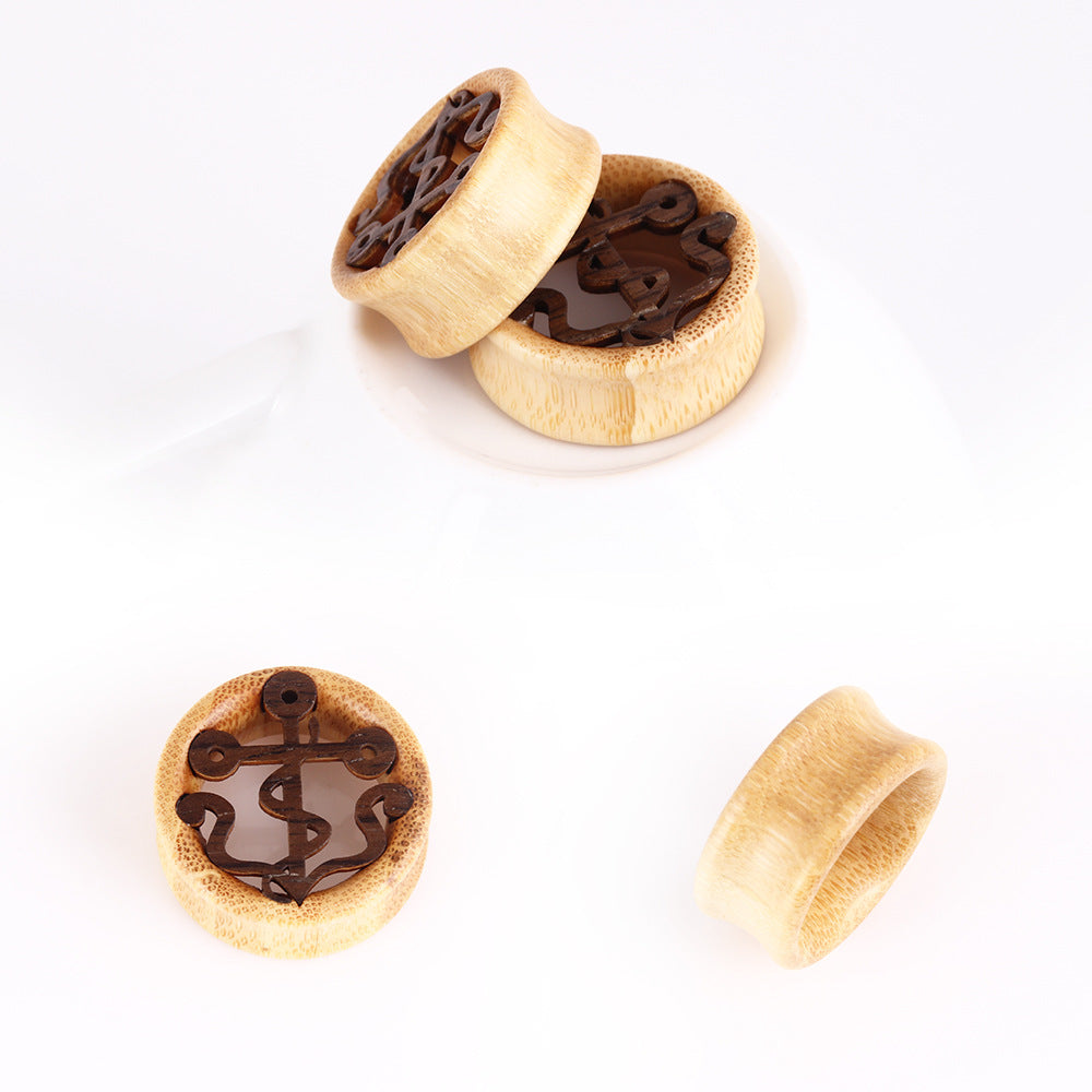 All Gauge Wooden Ear Plugs A