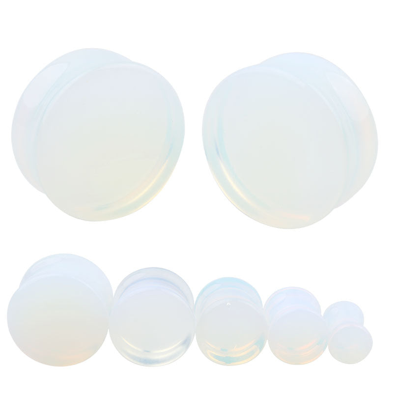 White Stone Ear Plugs