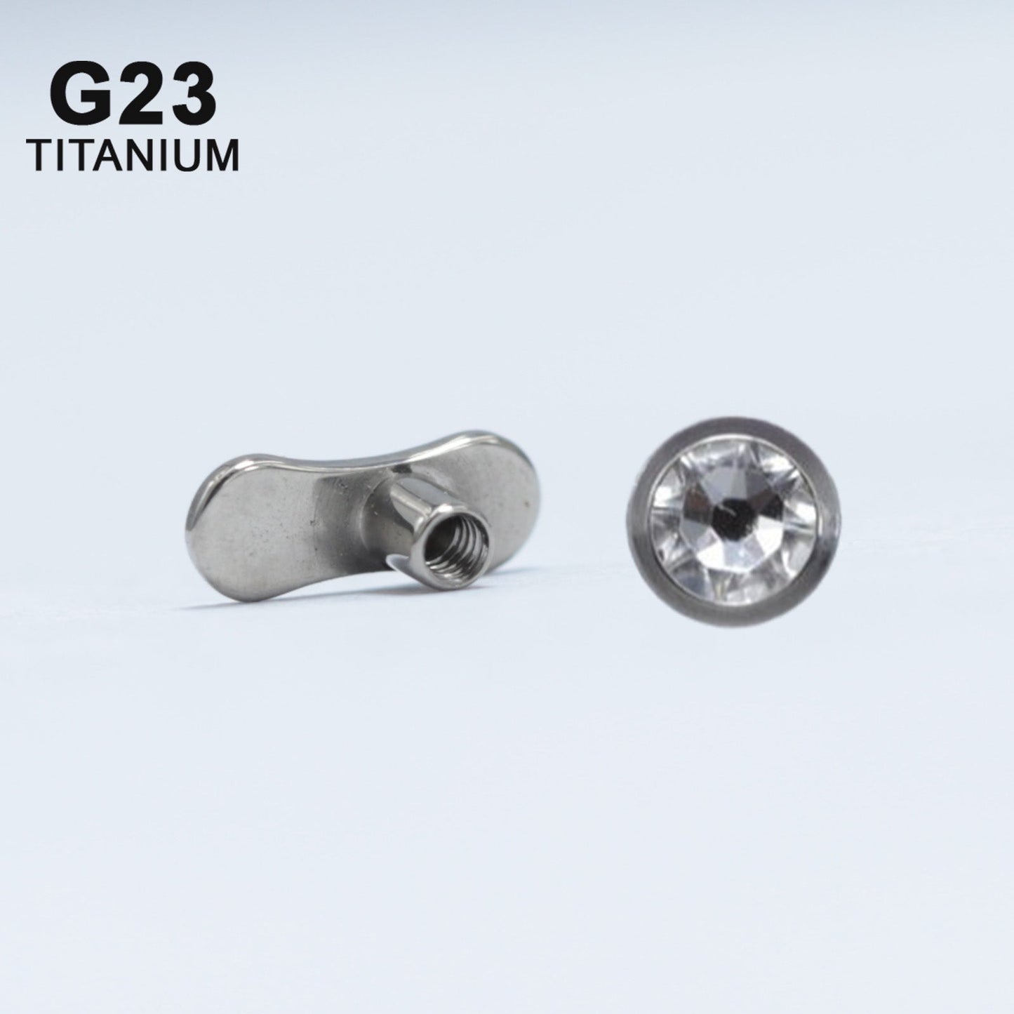 14G ASTM F136 Titanium Micro Dermal Piercing Jewelry