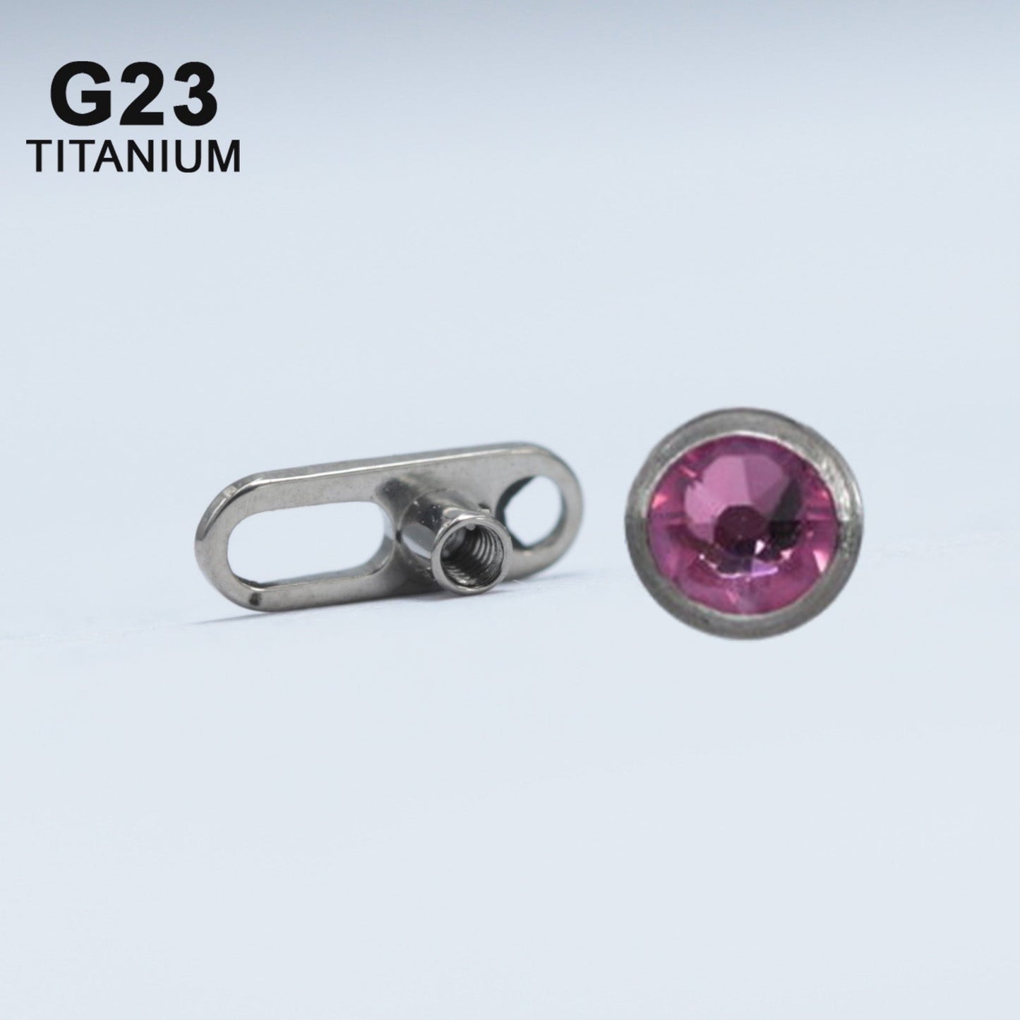 14G ASTM F136 Titanium Micro Dermal Piercing Jewelry