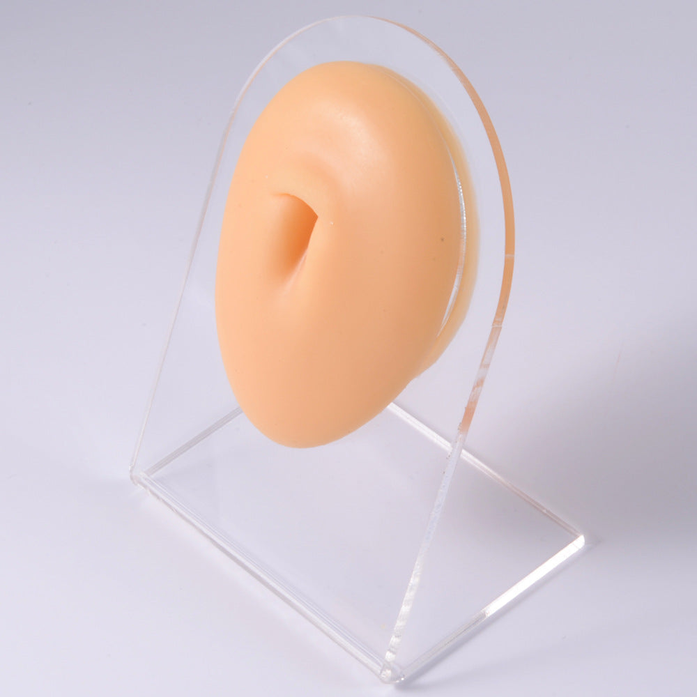 Acrylic Silicone Ear Mouse Tongue Nose Navel Jewelry Display