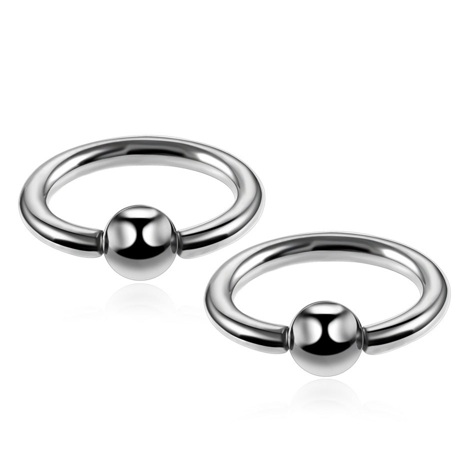 16G ASTM F136 Titanium CBR Captive Bead Ring Ball
