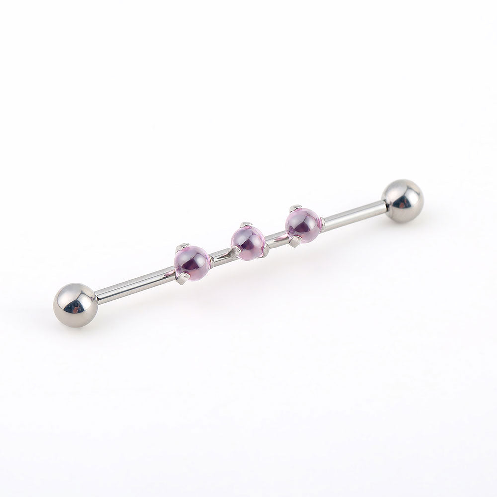 Pink Industrial Piercing Jewelry