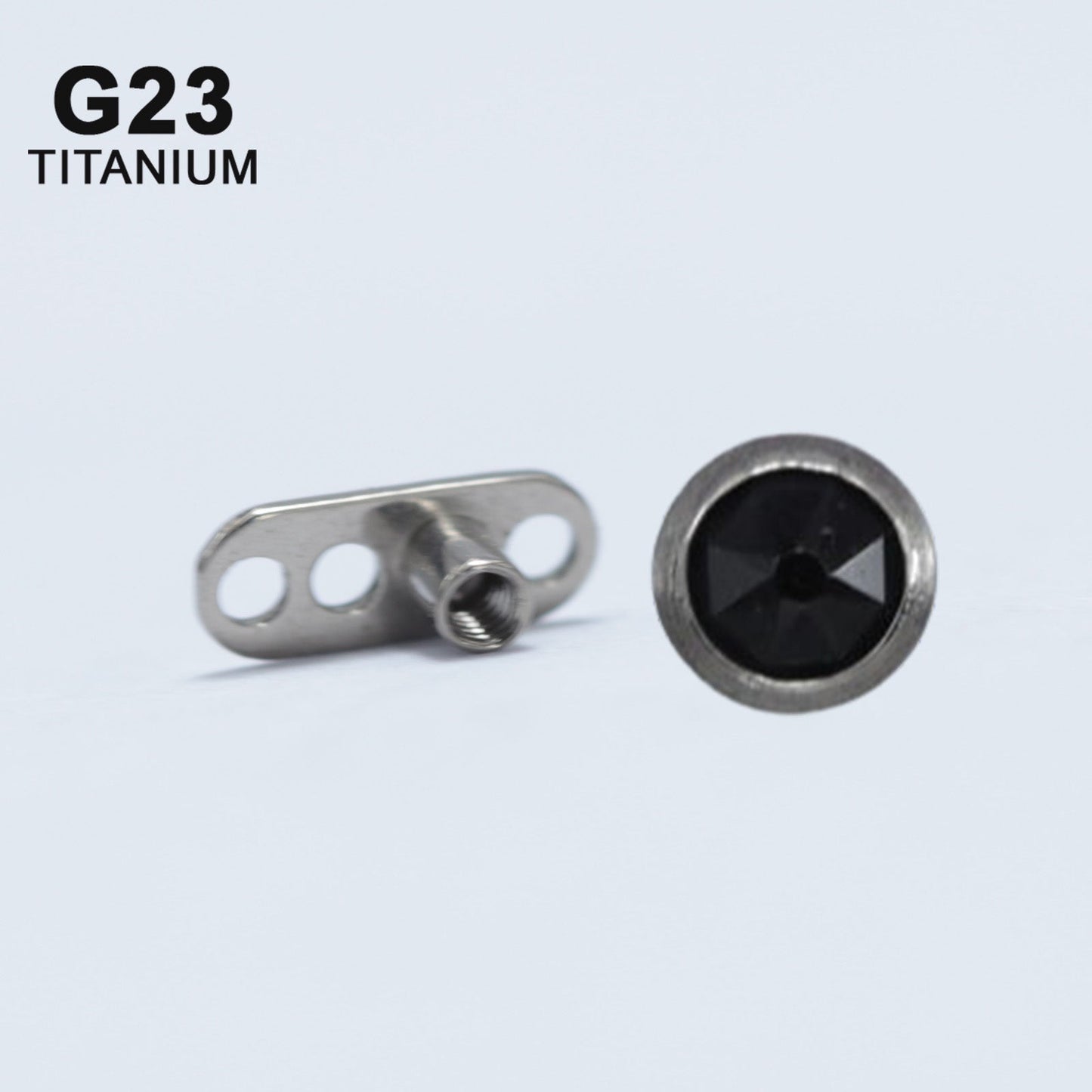 14G ASTM F136 Titanium Micro Dermal Piercing Jewelry