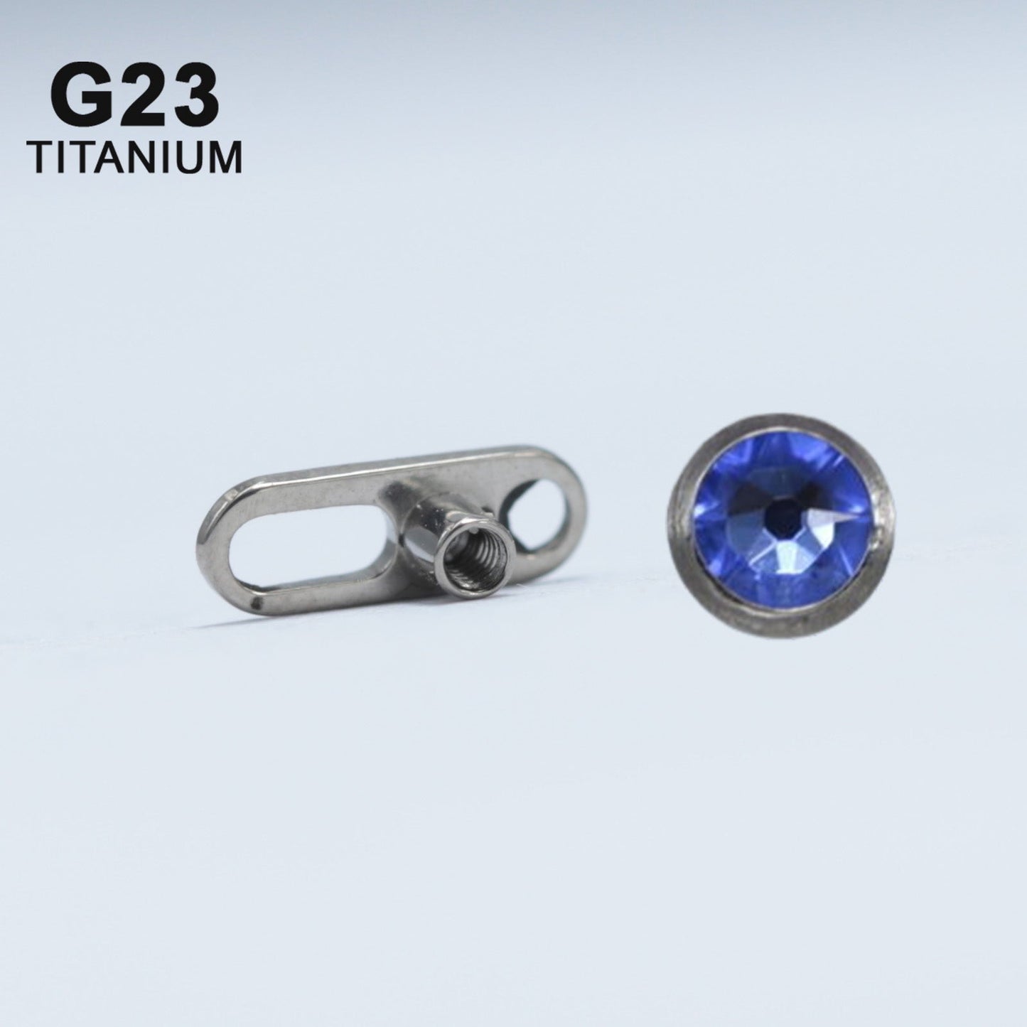 14G ASTM F136 Titanium Micro Dermal Piercing Jewelry