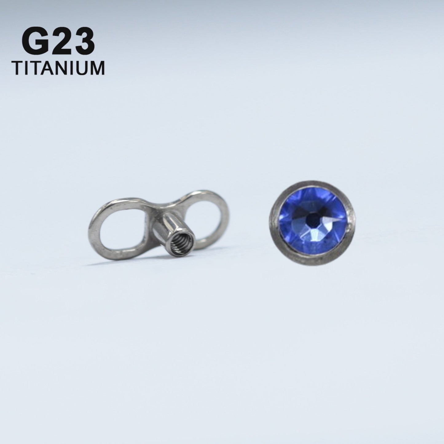 14G ASTM F136 Titanium Micro Dermal Piercing Jewelry