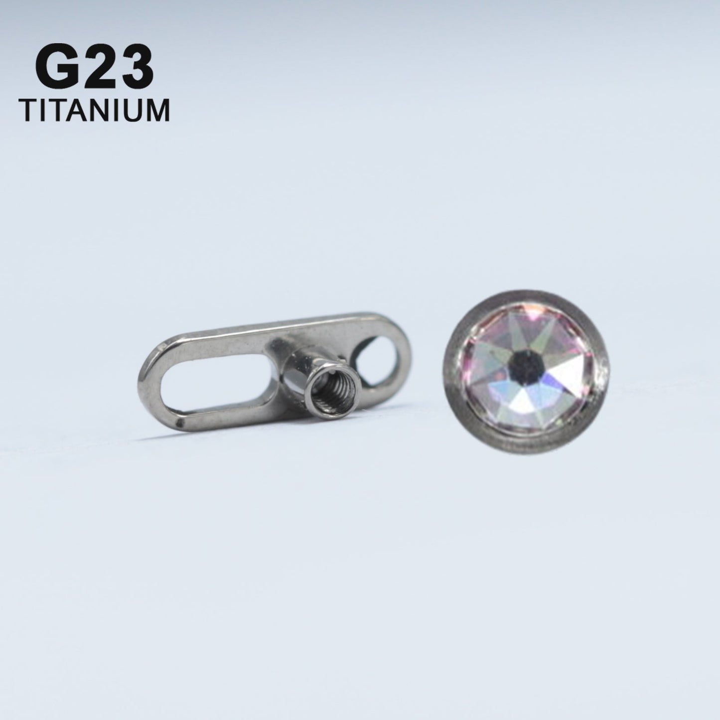 14G ASTM F136 Titanium Micro Dermal Piercing Jewelry