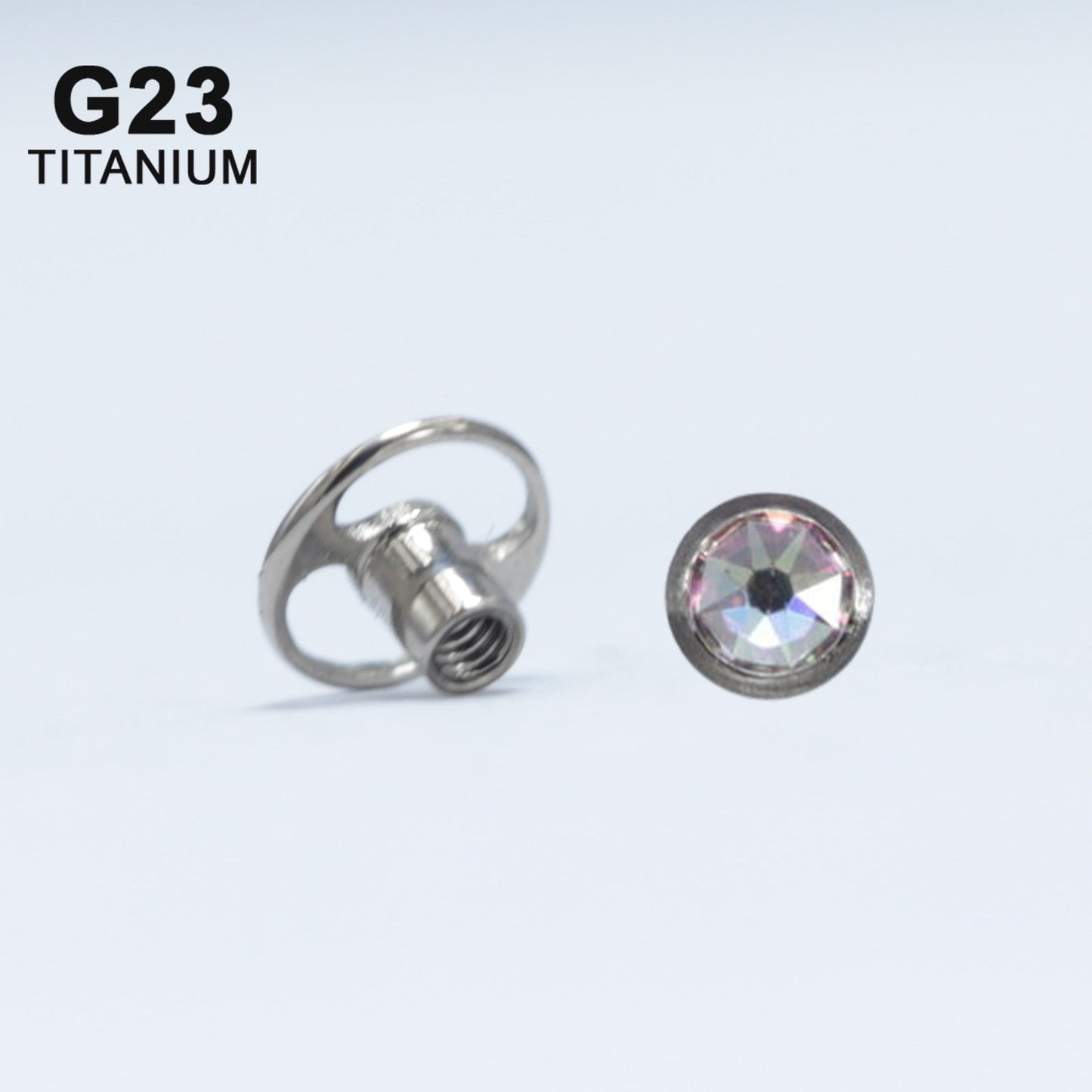 14G ASTM F136 Titanium Micro Dermal Piercing Jewelry