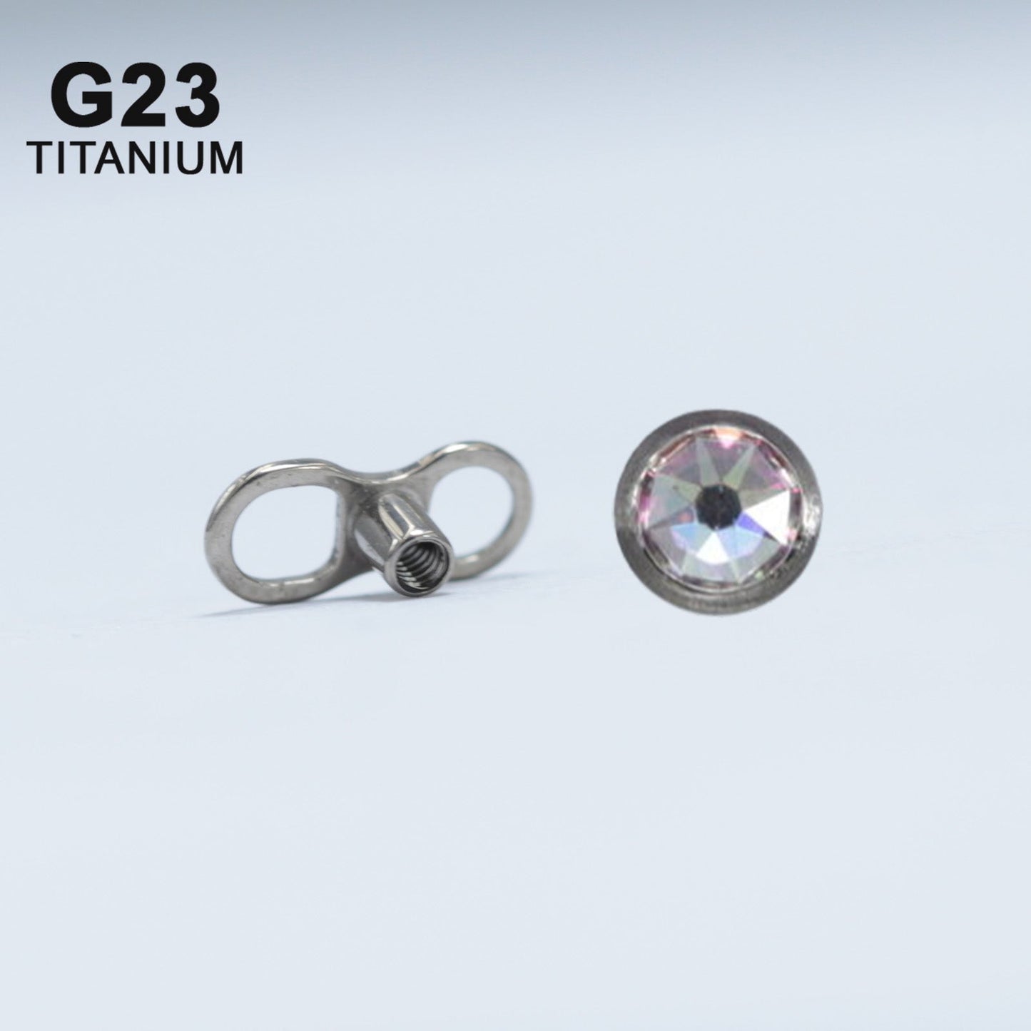 14G ASTM F136 Titanium Micro Dermal Piercing Jewelry