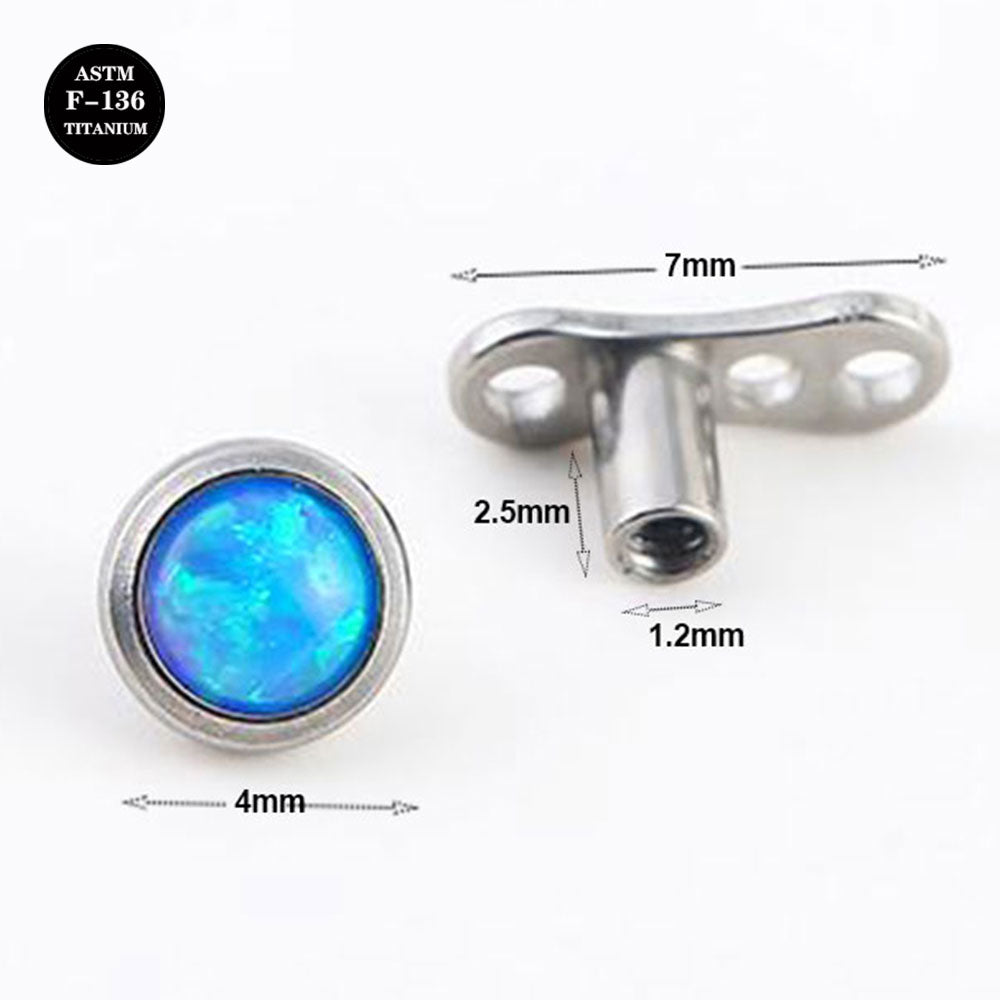 14G ASTM F136 Titanium Micro Dermal Piercings