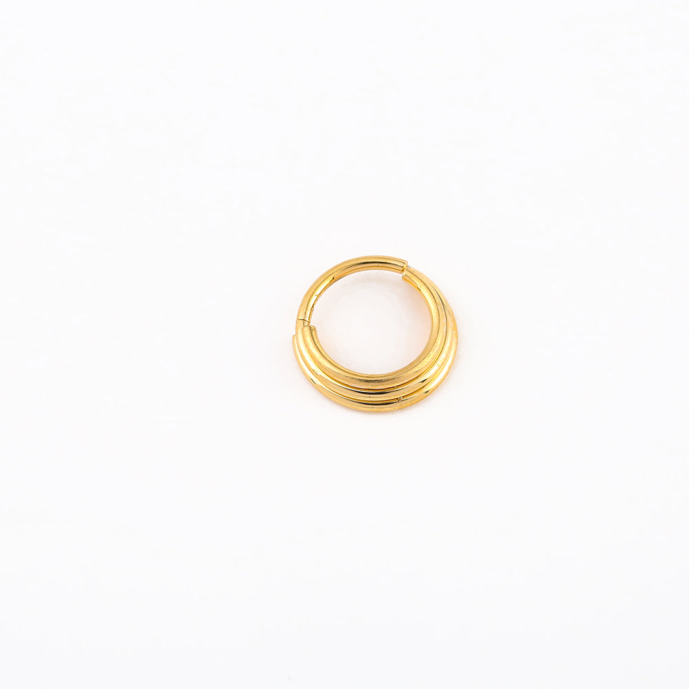 Gold PVD Coated Titanium Septum Clicker