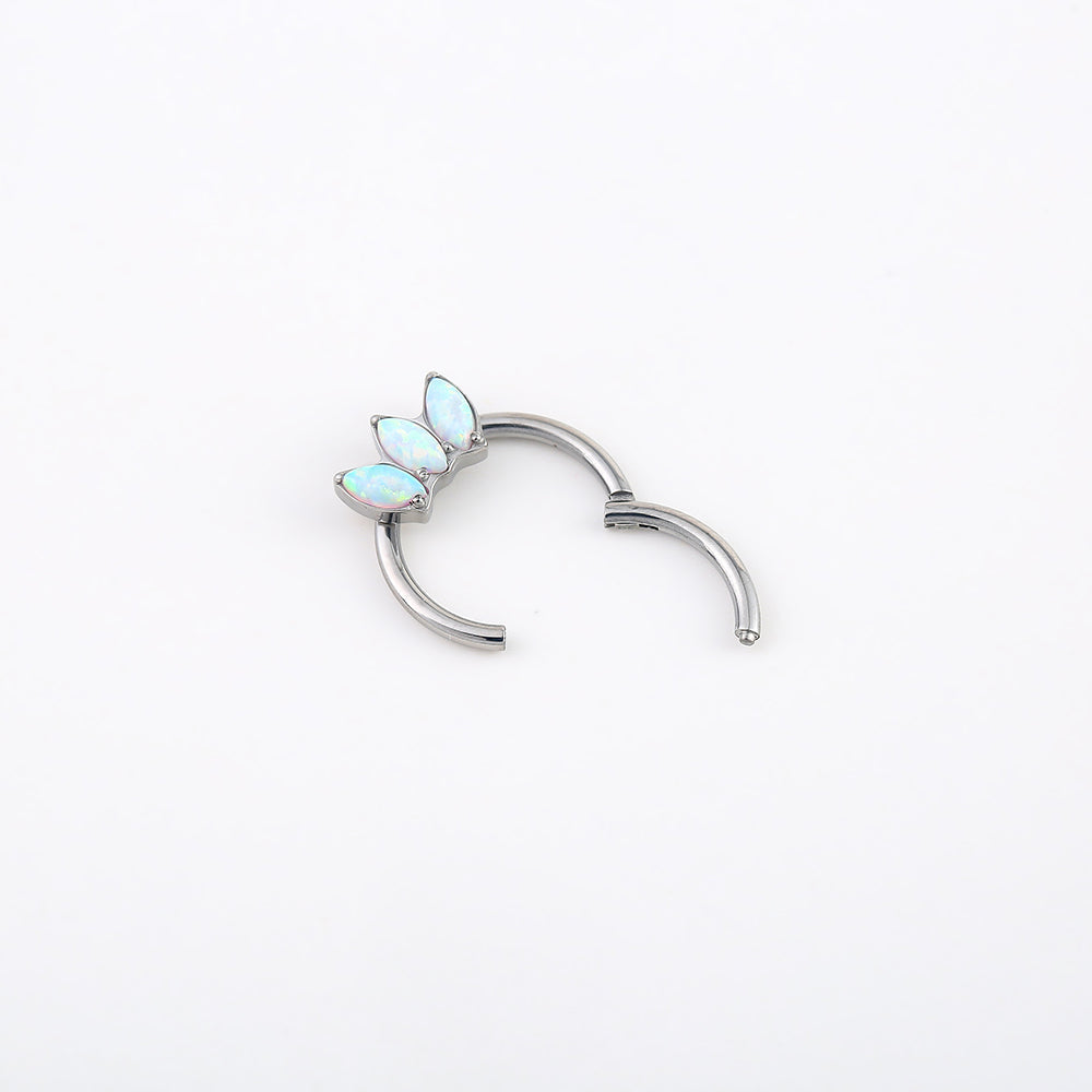 16G Implant Grade Titanium ASTM F136 Septum Clicker