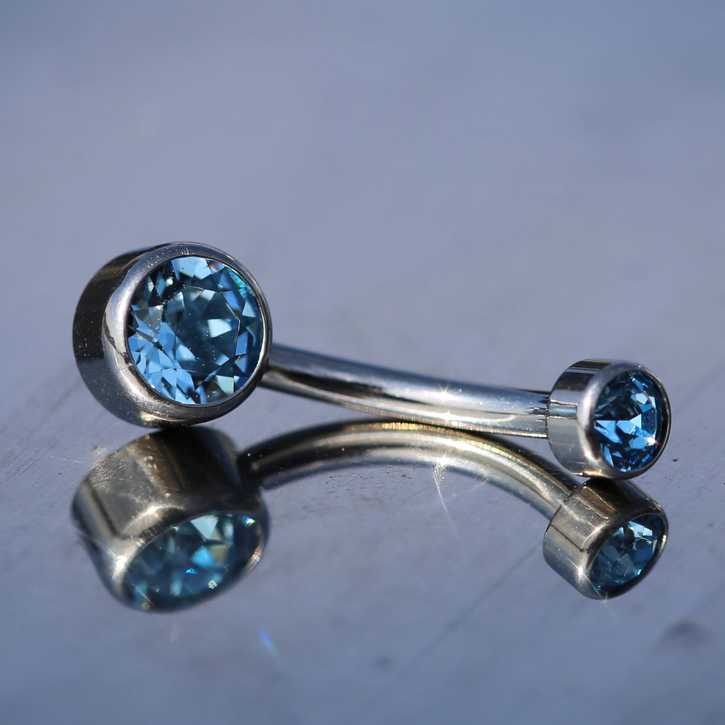 14G Implant Grade Titanium ASTM F136 Belly Button Rings