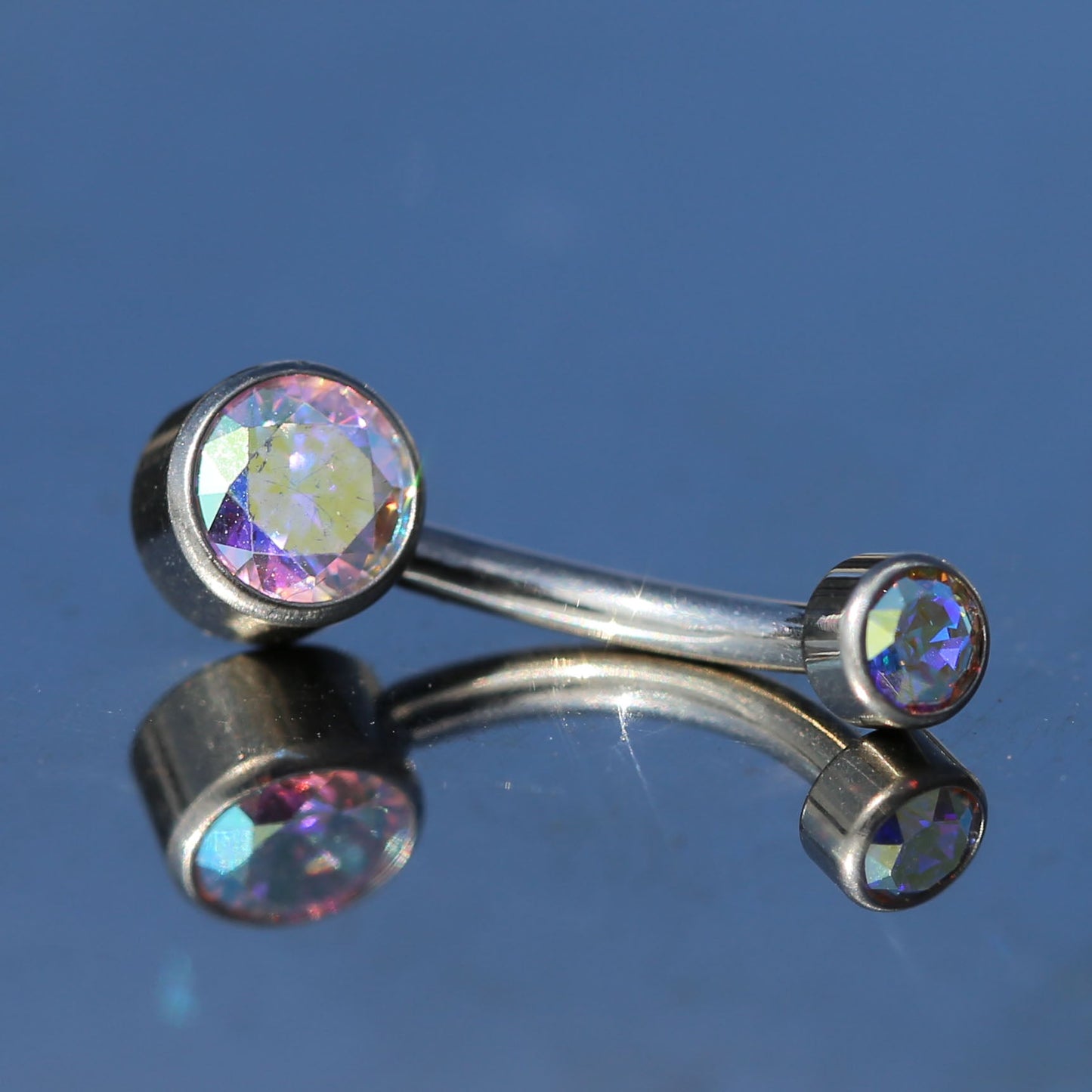 14G Implant Grade Titanium ASTM F136 Belly Button Rings