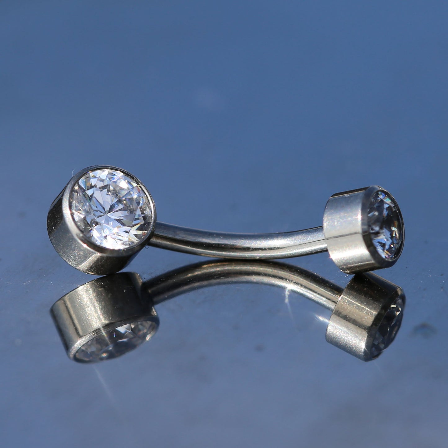 14G Implant Grade Titanium ASTM F136 Belly Button Rings
