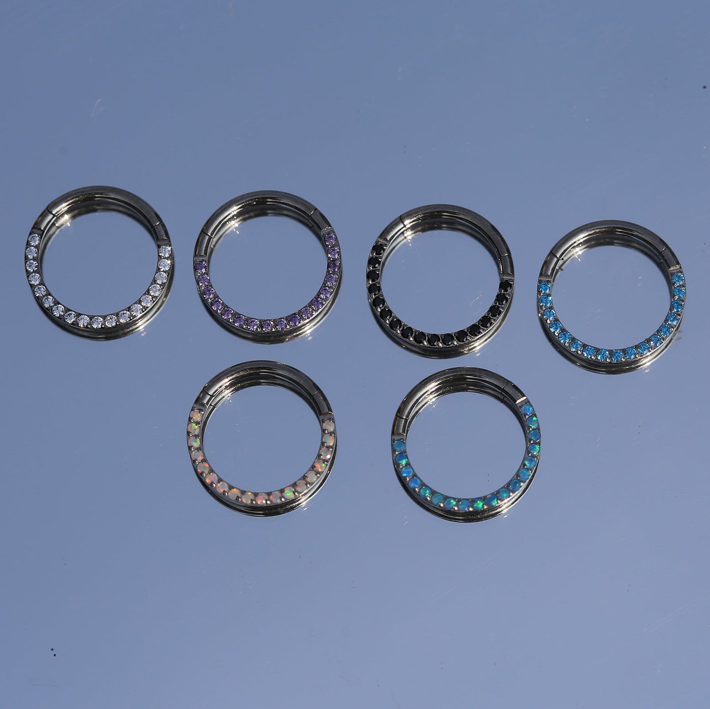 16G Implant Grade Titanium ASTM F136 Septum Clicker