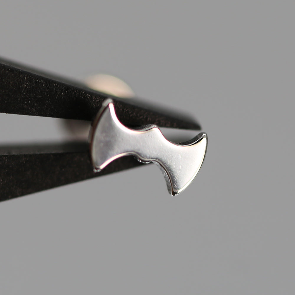 16G ASTM F136 Titanium Labret Bat Piercing