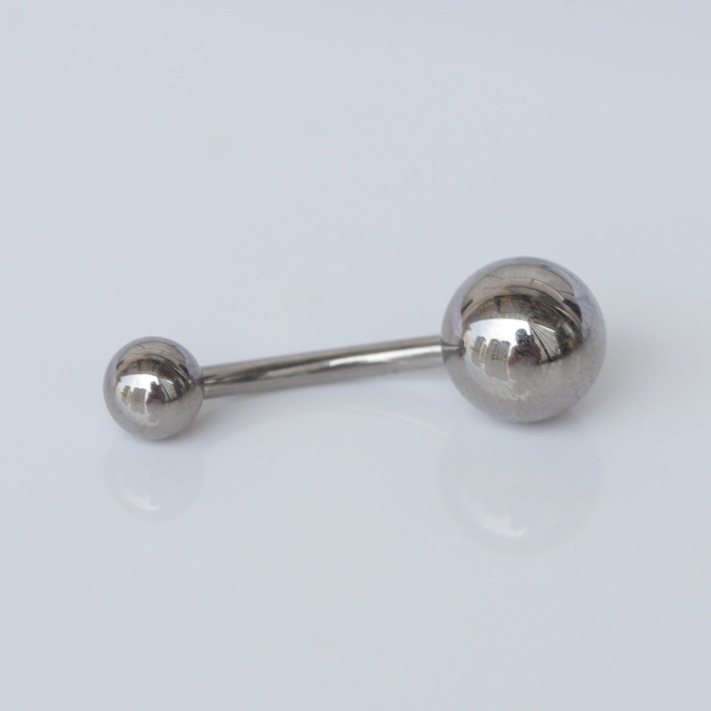 14G ASTM F136 Titanium High Polished Belly Button Ring