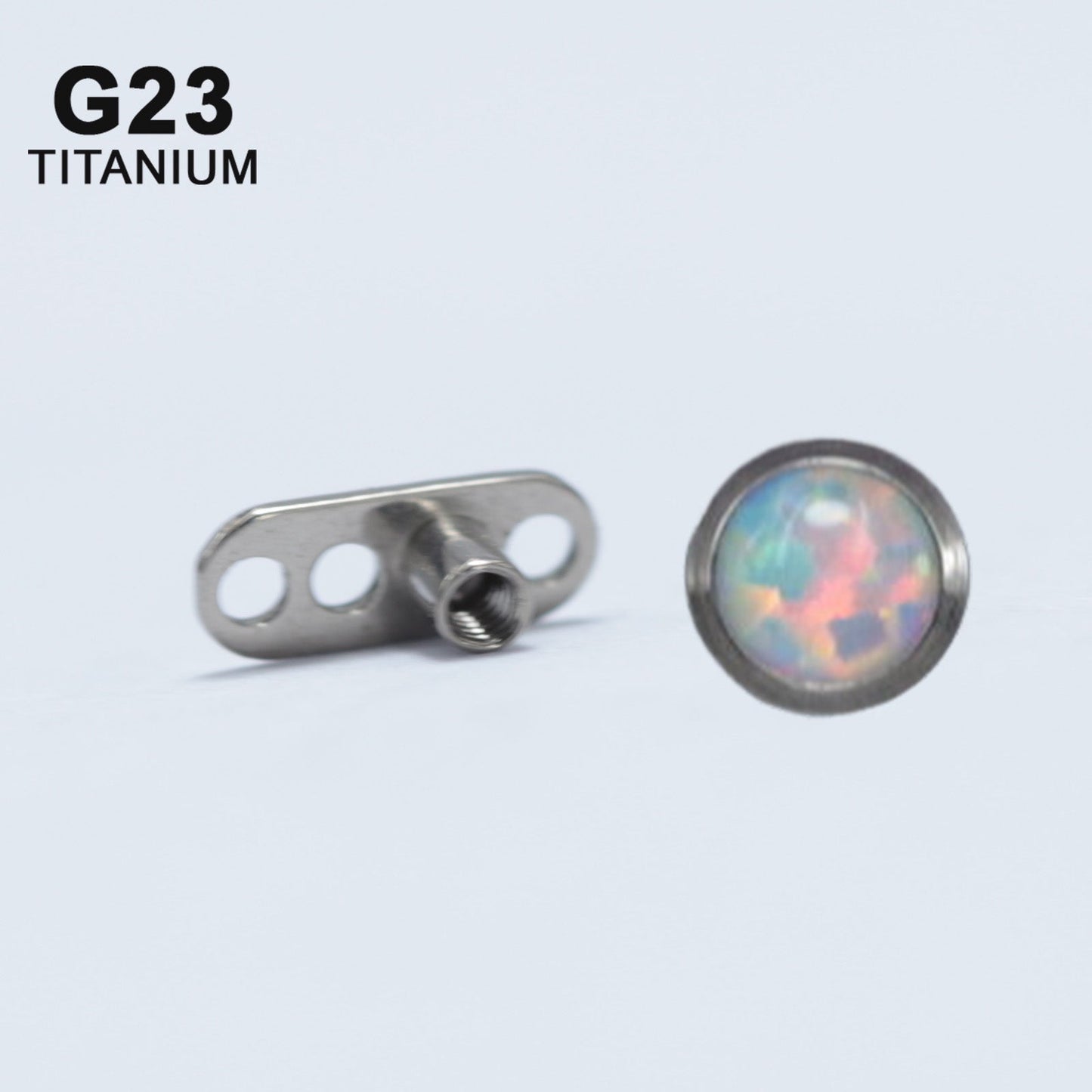 14G ASTM F136 Titanium Micro Dermal Piercing Jewelry