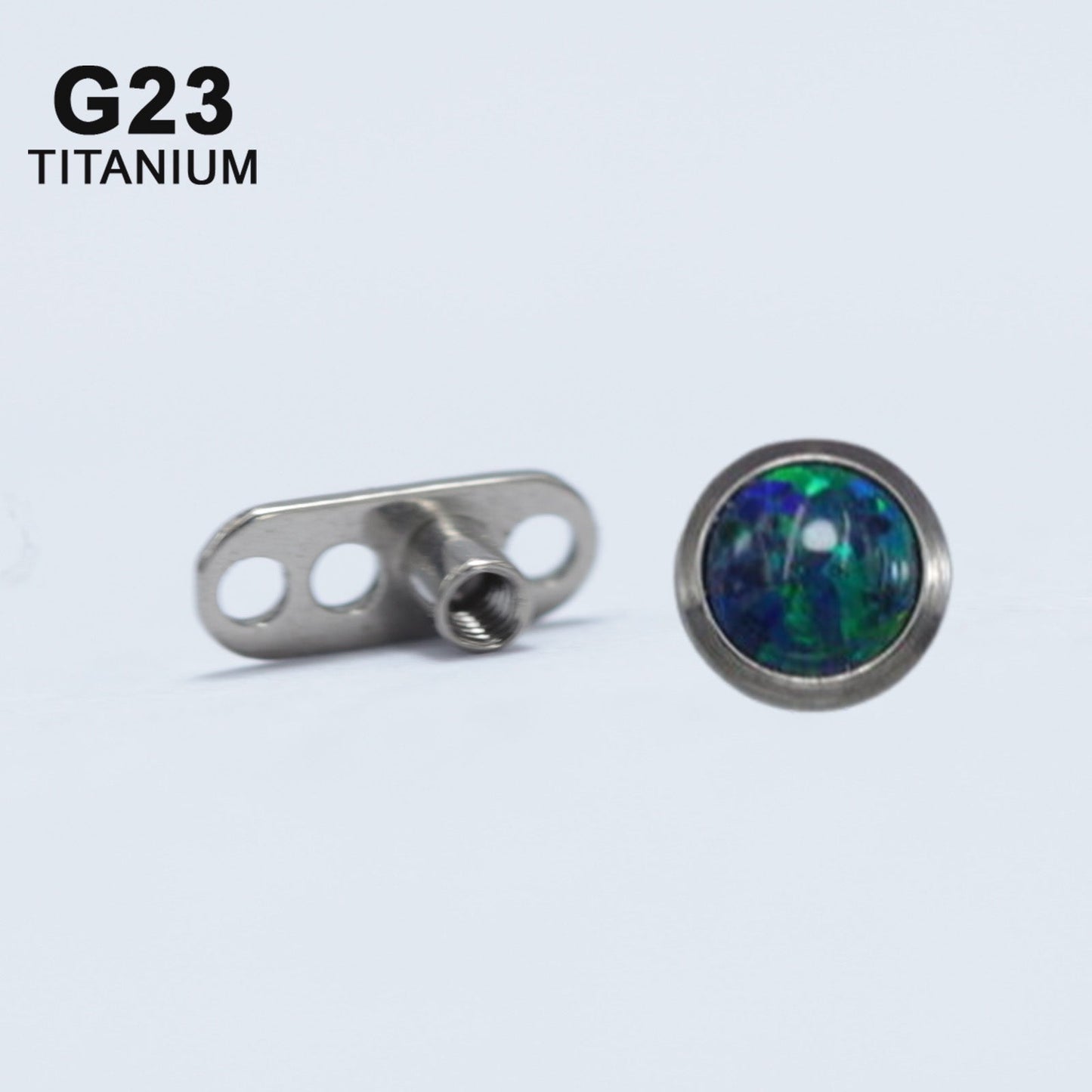 14G ASTM F136 Titanium Micro Dermal Piercing Jewelry