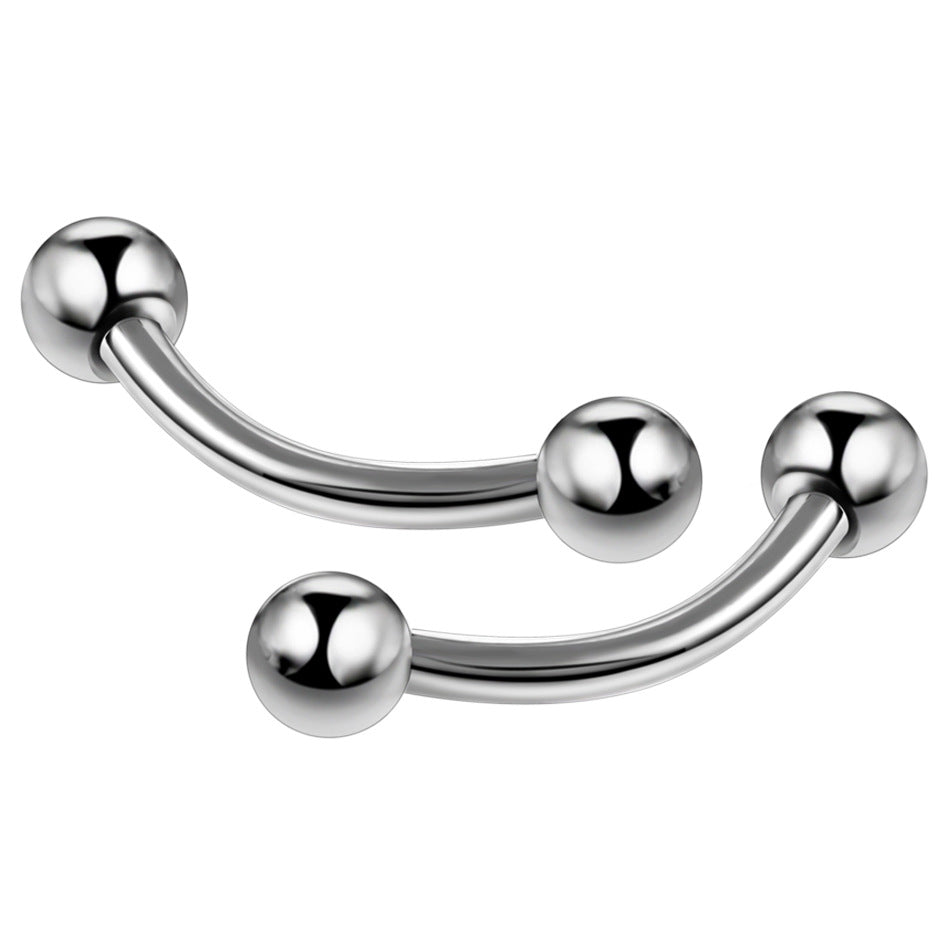 Titanium Banana Barbell