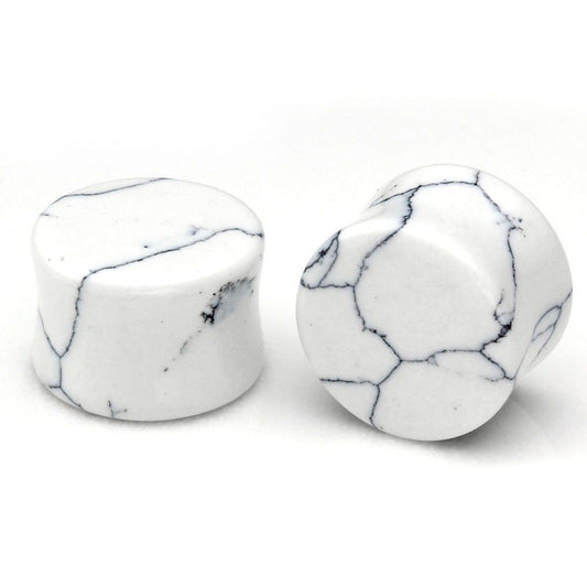 White Stone Ear Plugs