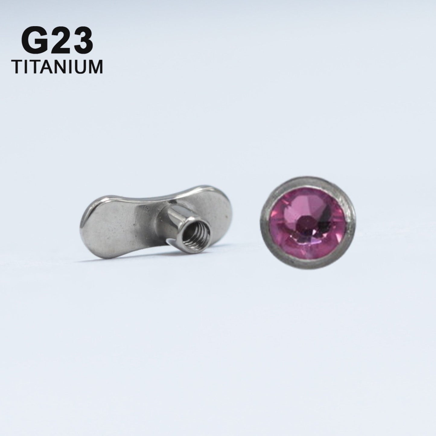 14G ASTM F136 Titanium Micro Dermal Piercing Jewelry