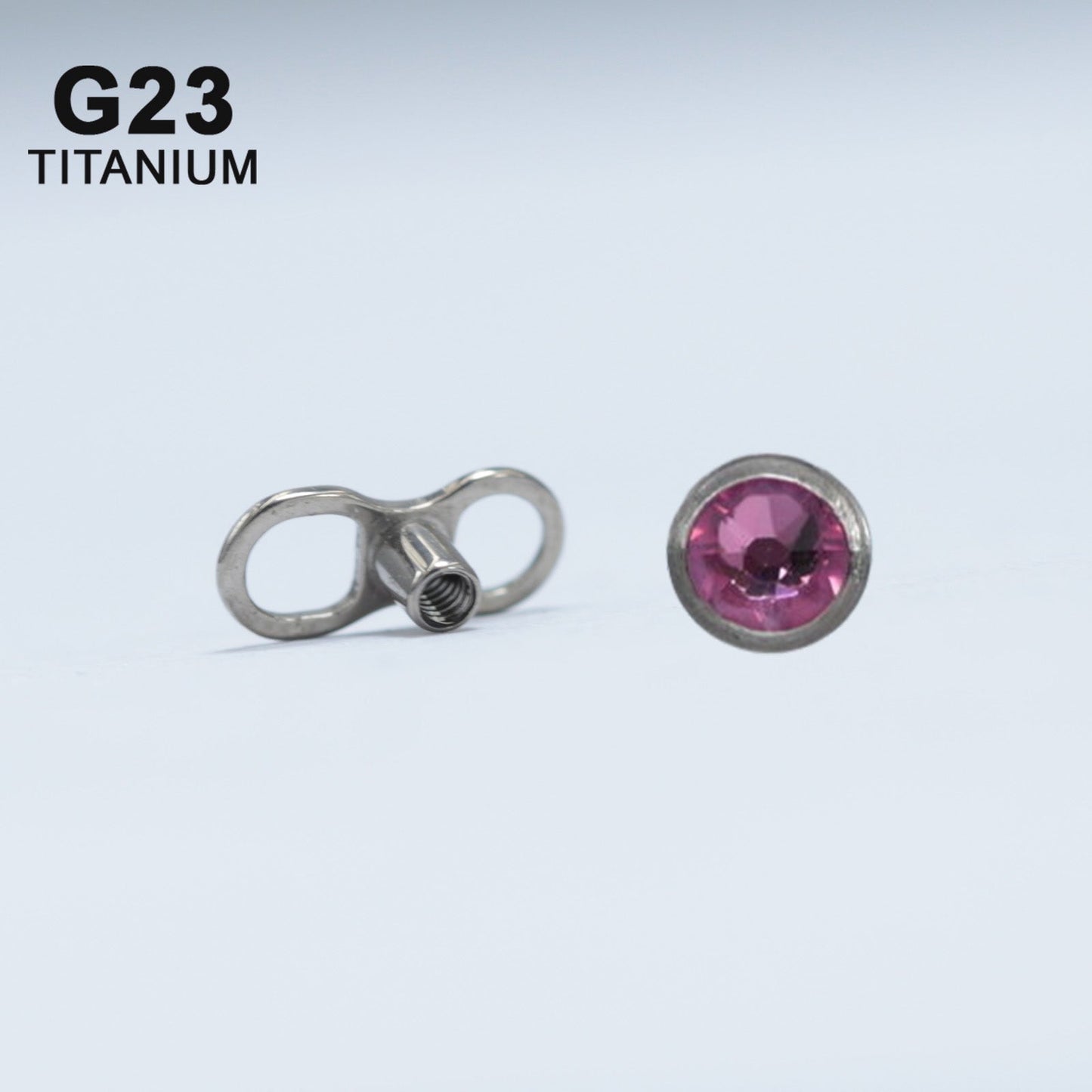 14G ASTM F136 Titanium Micro Dermal Piercing Jewelry