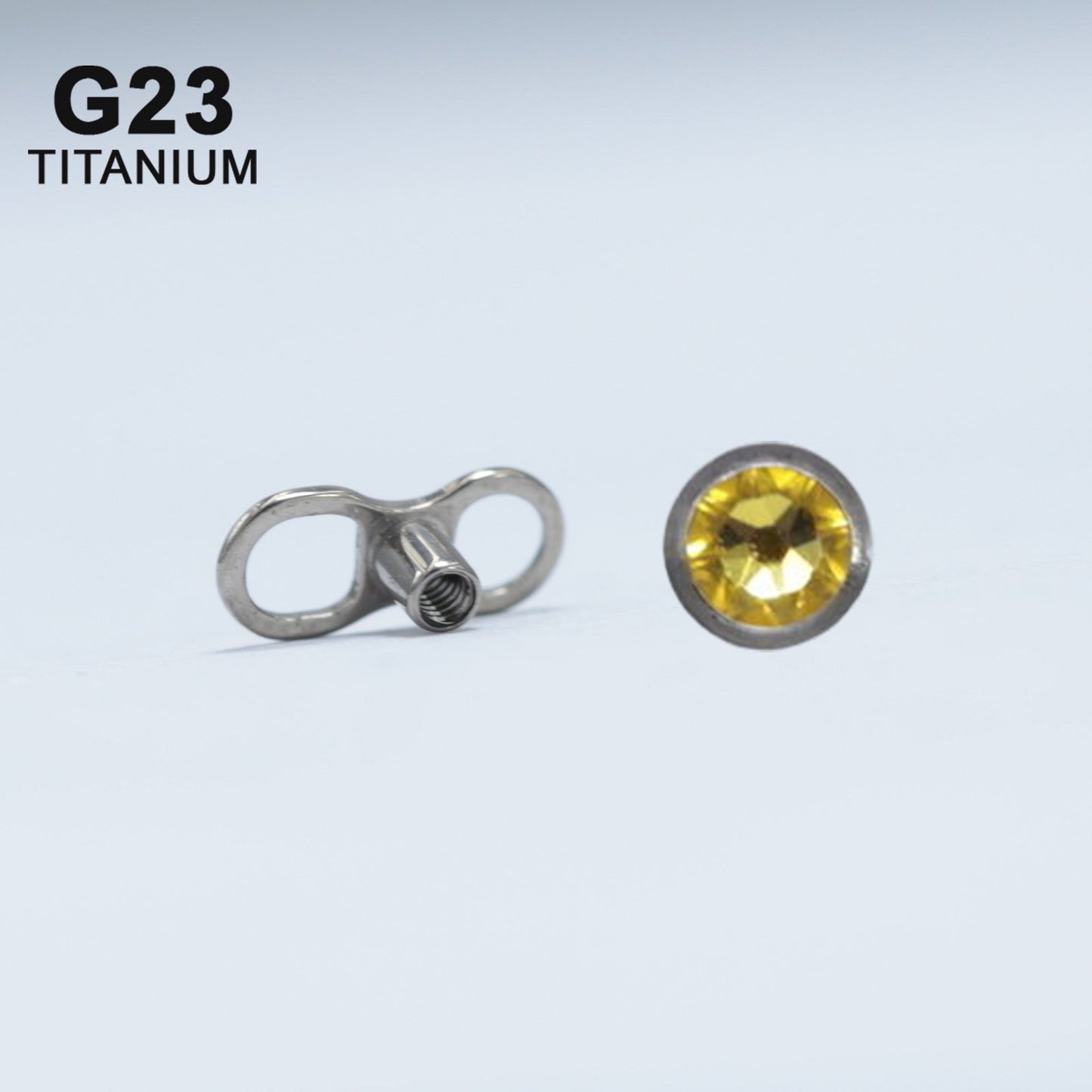 14G ASTM F136 Titanium Micro Dermal Piercing Jewelry