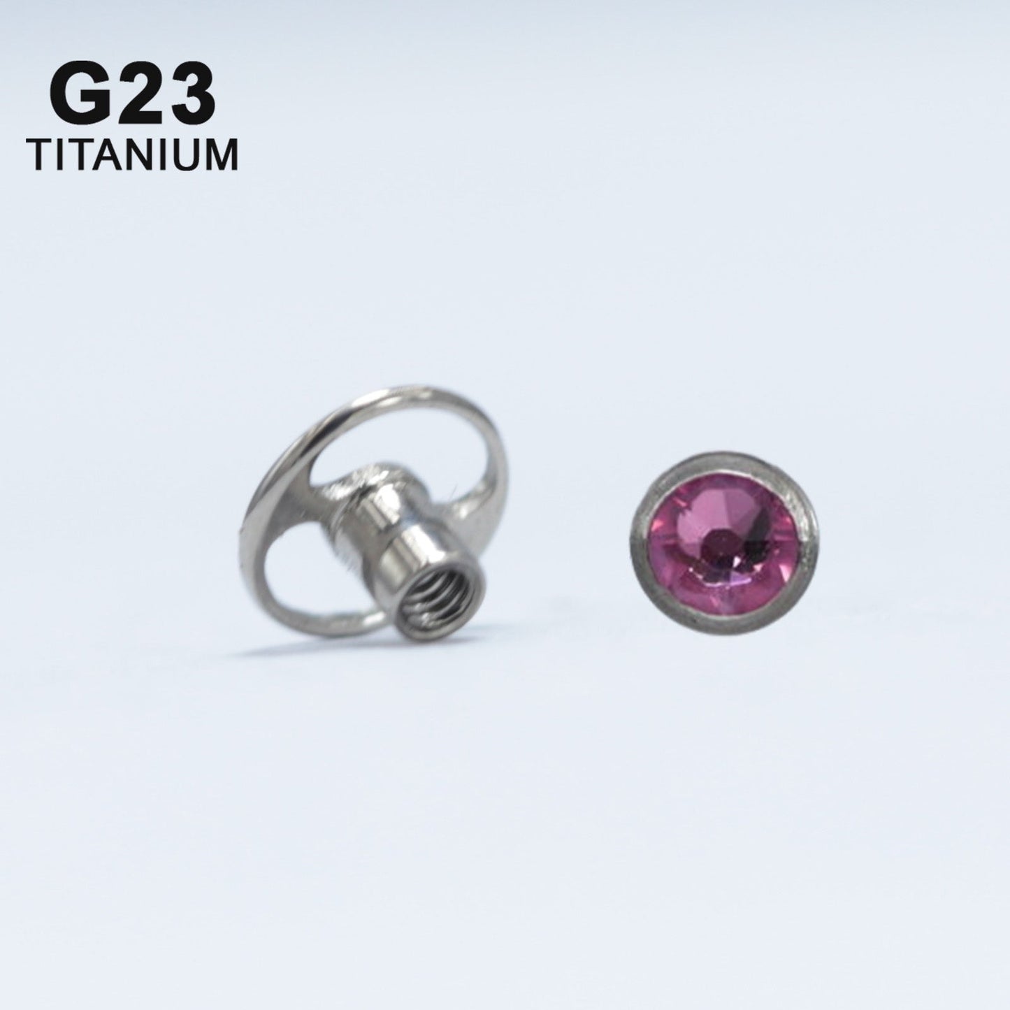 14G ASTM F136 Titanium Micro Dermal Piercing Jewelry