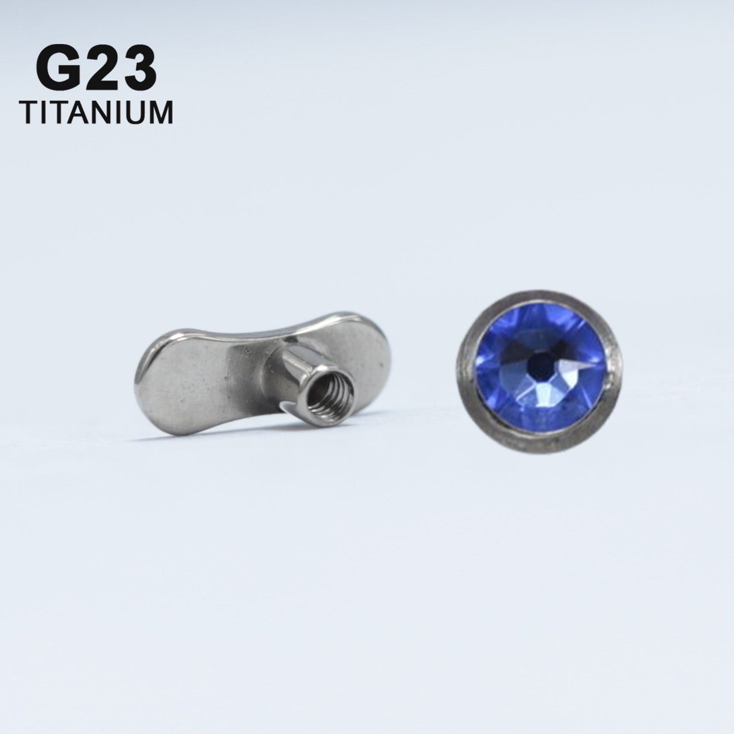 14G ASTM F136 Titanium Micro Dermal Piercing Jewelry